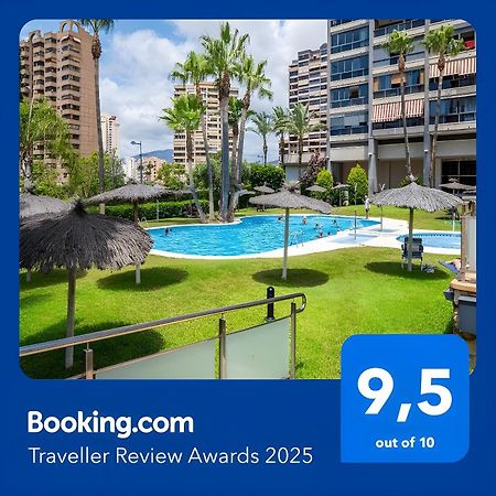 Apartamento Playa De Poniente Benidorm - Torre Dos Calas Bagian luar foto