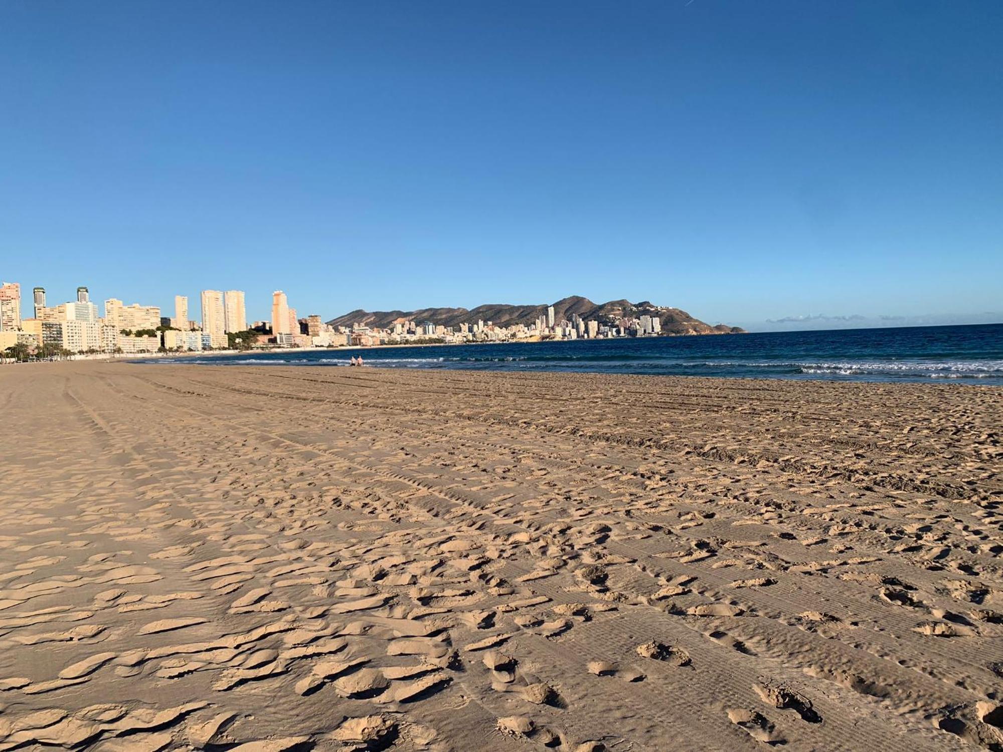 Apartamento Playa De Poniente Benidorm - Torre Dos Calas Bagian luar foto
